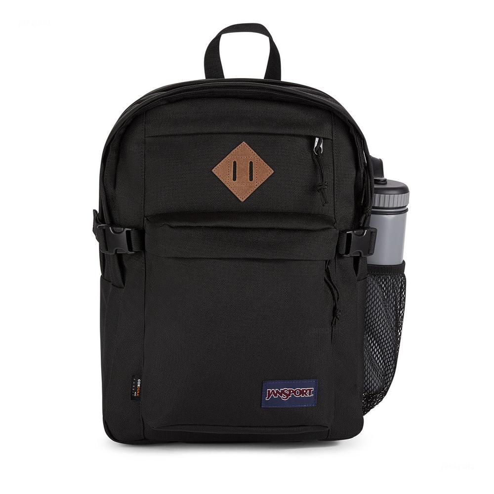 Black JanSport Main Campus FX Laptop Backpacks | MY_JS486