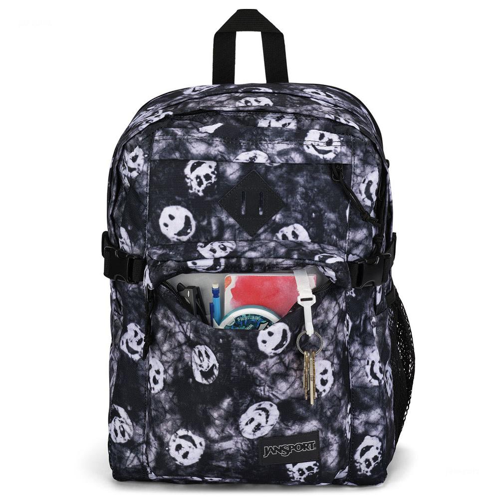 Black JanSport Main Campus Laptop Backpacks | MY_JS057