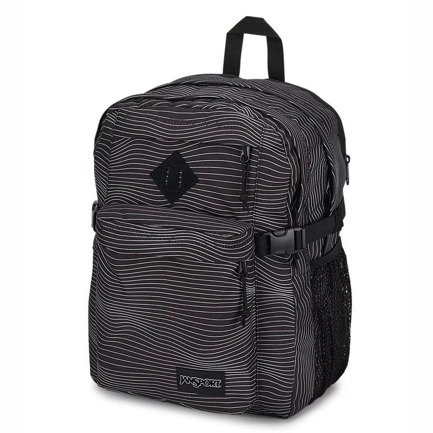 Black JanSport Main Campus Laptop Backpacks | MY_JS19B