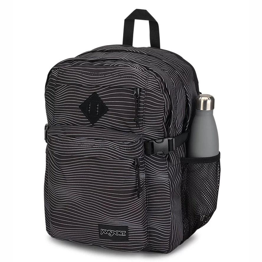Black JanSport Main Campus Laptop Backpacks | MY_JS19B