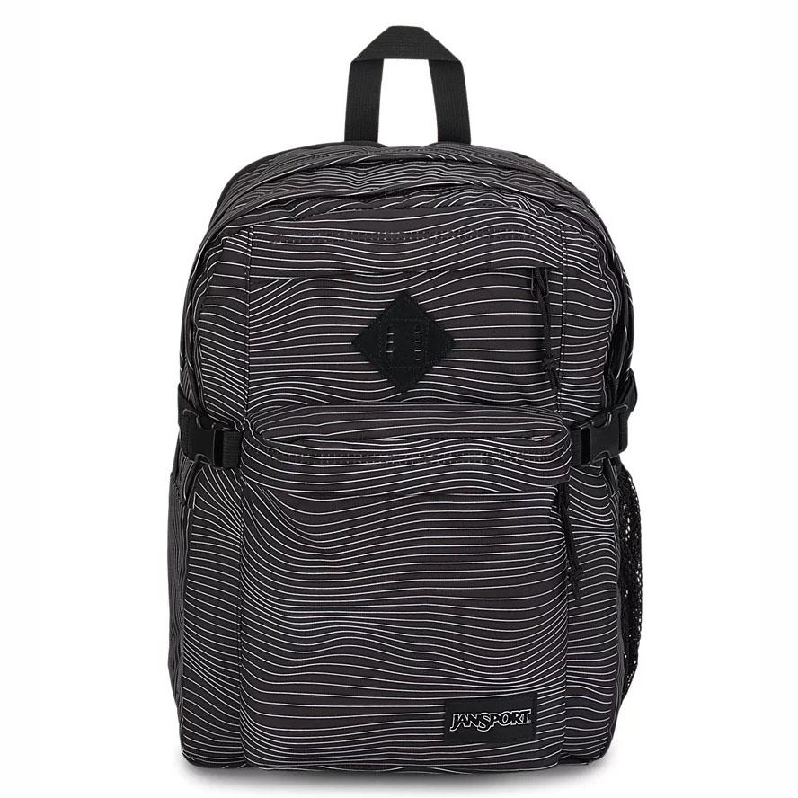 Black JanSport Main Campus Laptop Backpacks | MY_JS19B