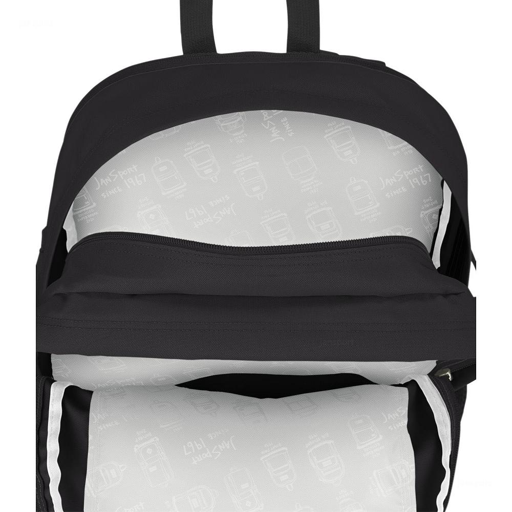 Black JanSport Main Campus Laptop Backpacks | MY_JS491