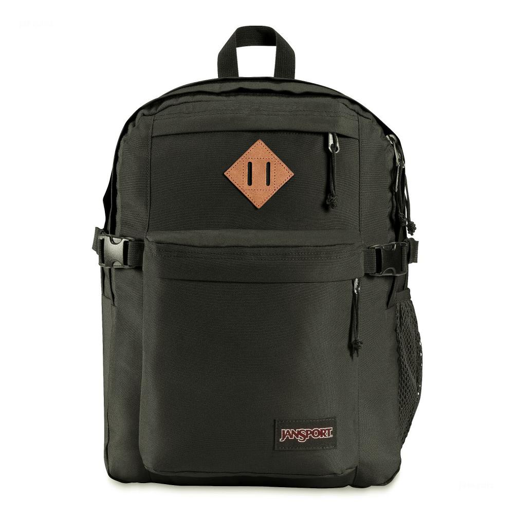Black JanSport Main Campus Laptop Backpacks | MY_JS491
