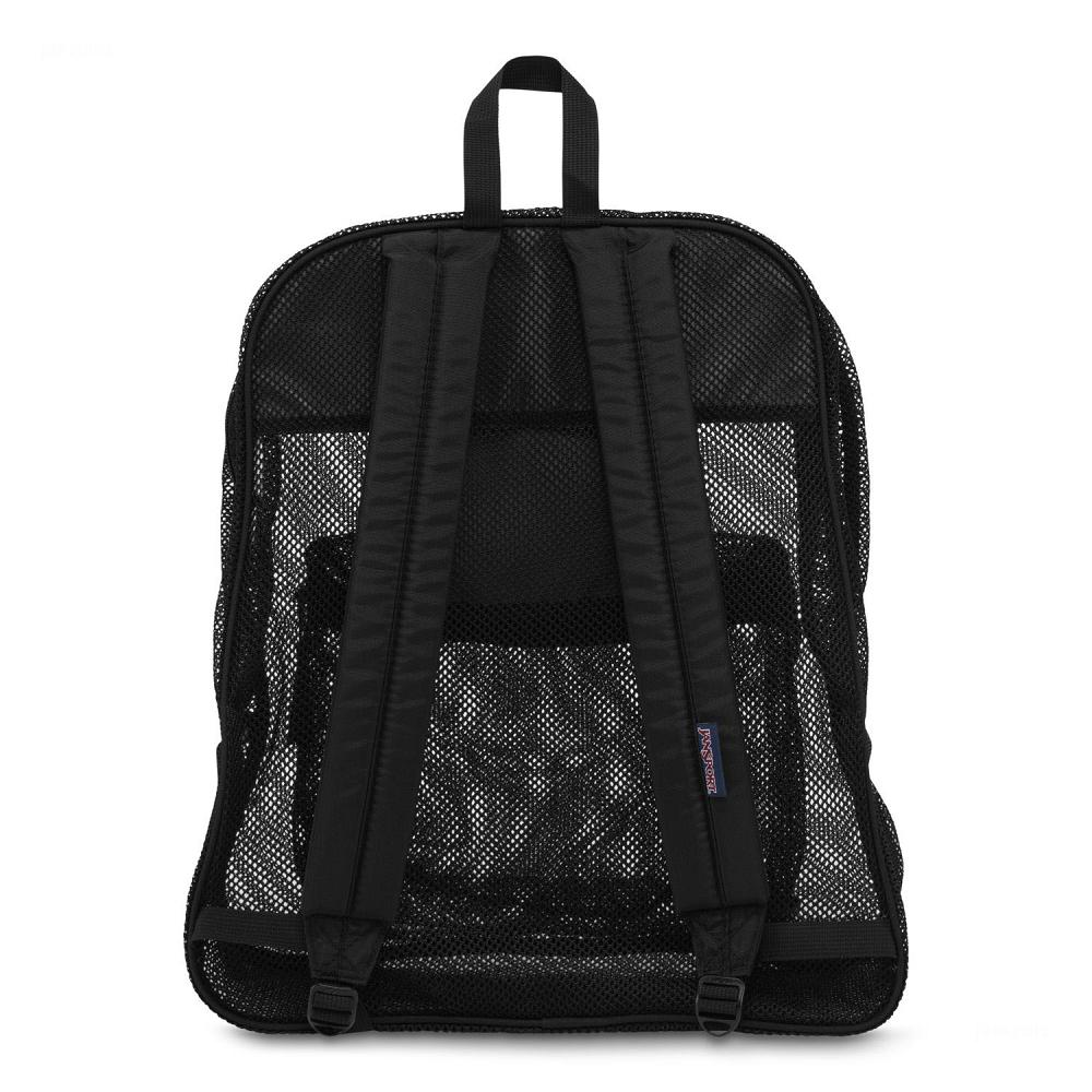 Black JanSport Mesh Pack School Backpacks | MY_JS525