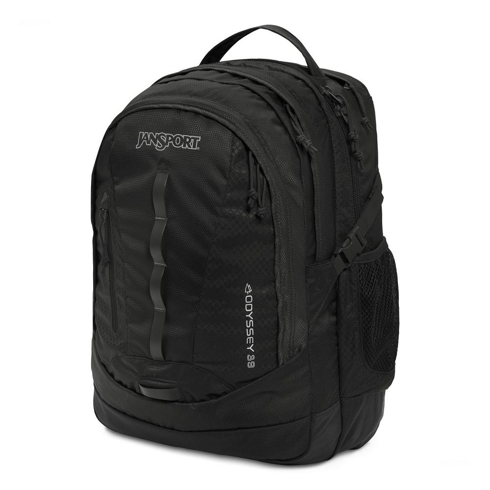 Black JanSport Odyssey Hiking Backpacks | MY_JS444