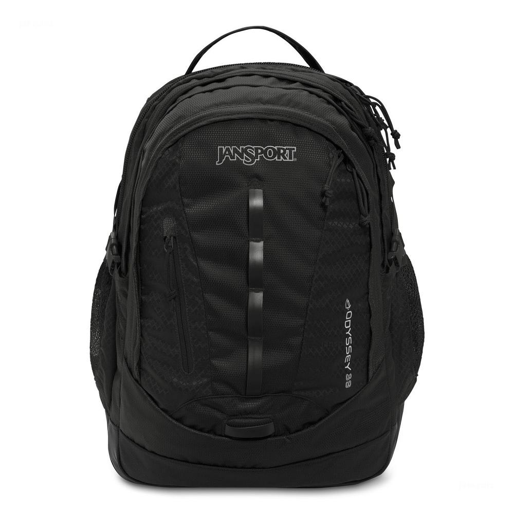 Black JanSport Odyssey Hiking Backpacks | MY_JS444