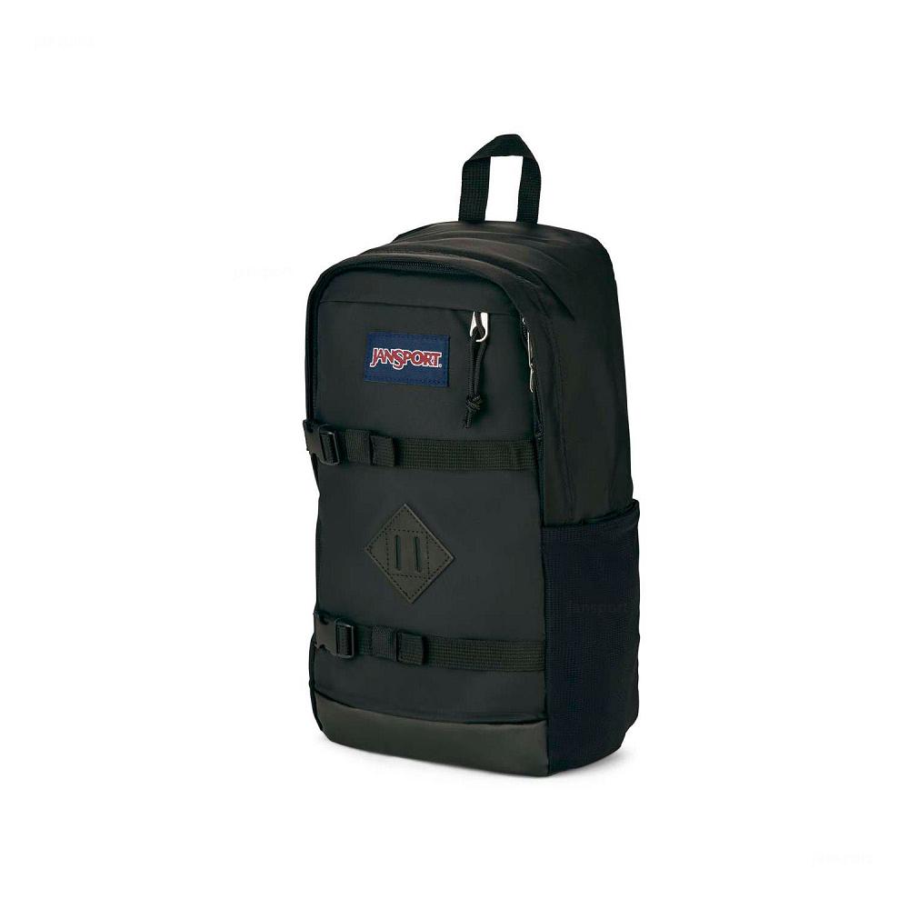 Black JanSport Off Campus Sling Messenger Bags | MY_JS086