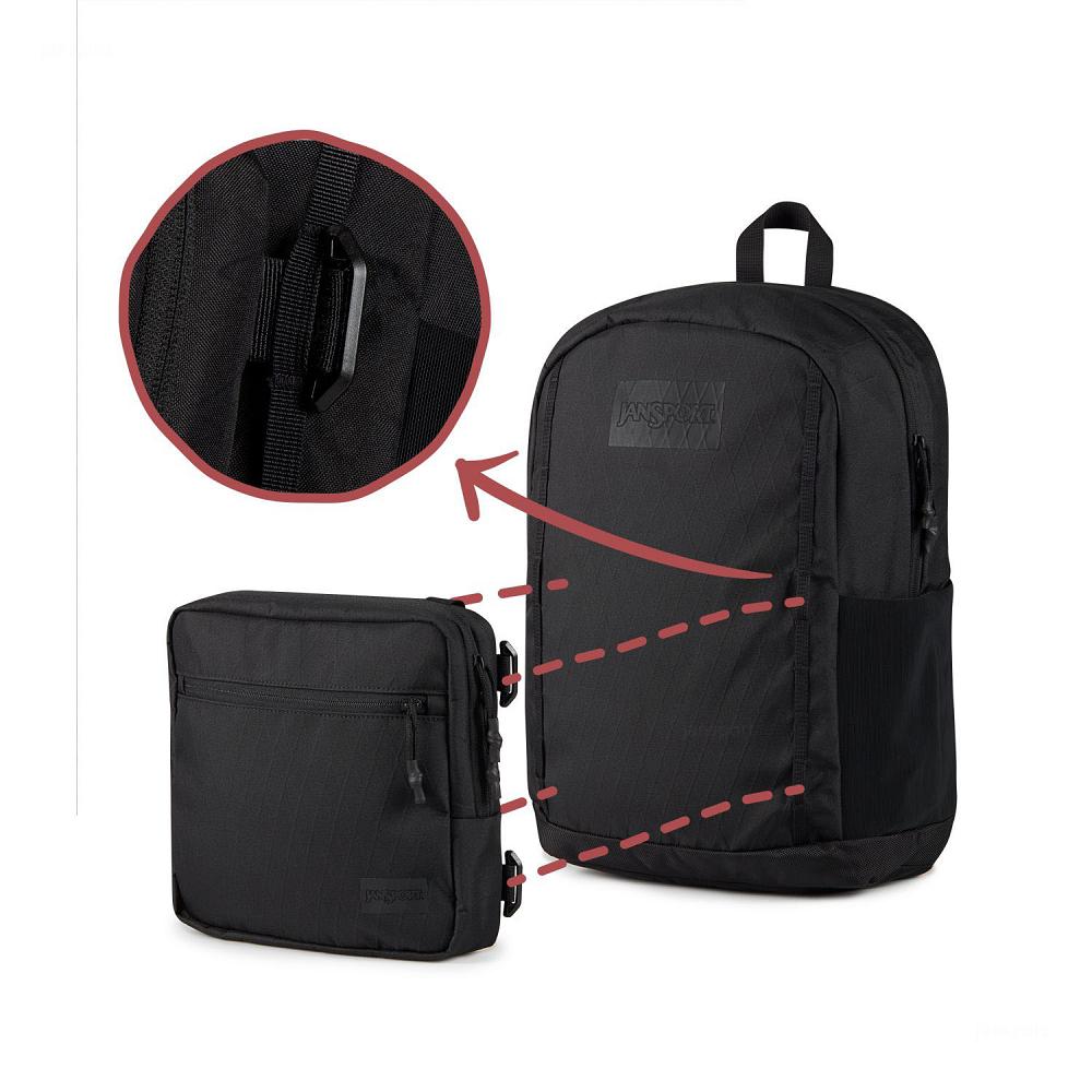 Black JanSport Pro Pack System Work Backpacks | MY_JS437