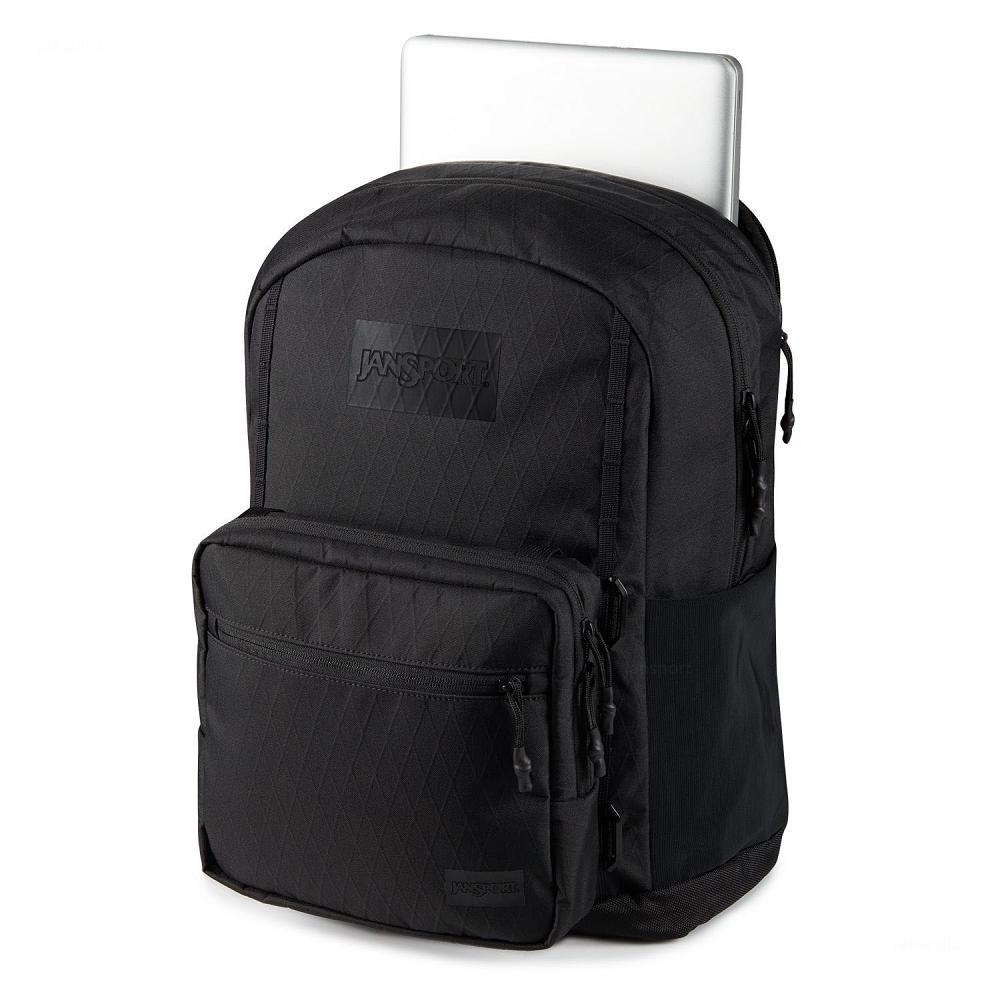 Black JanSport Pro Pack System Work Backpacks | MY_JS437