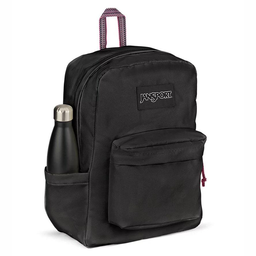 Black JanSport Restore Pack Laptop Backpacks | MY_JS311