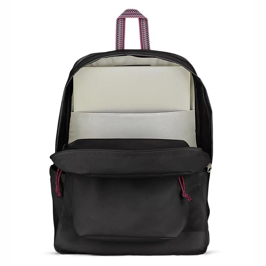 Black JanSport Restore Pack Laptop Backpacks | MY_JS311