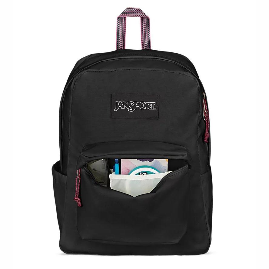Black JanSport Restore Pack Laptop Backpacks | MY_JS311