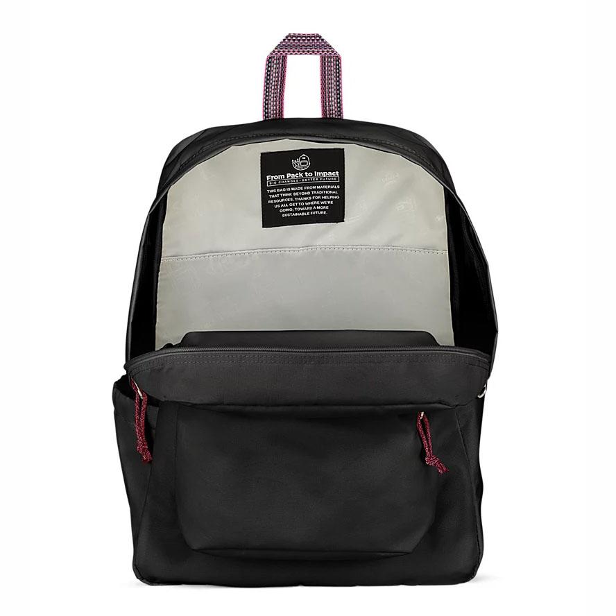 Black JanSport Restore Pack Laptop Backpacks | MY_JS311