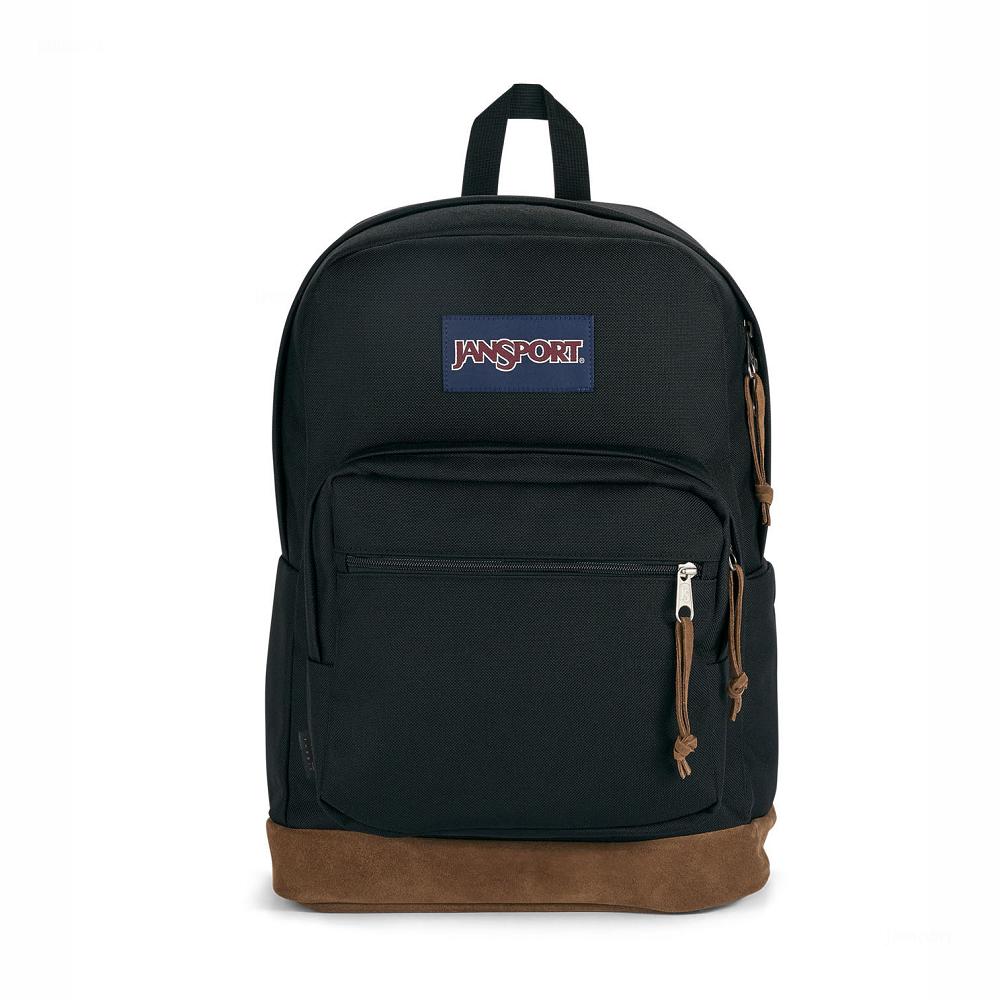 Black JanSport Right Pack Laptop Backpacks | MY_JS395