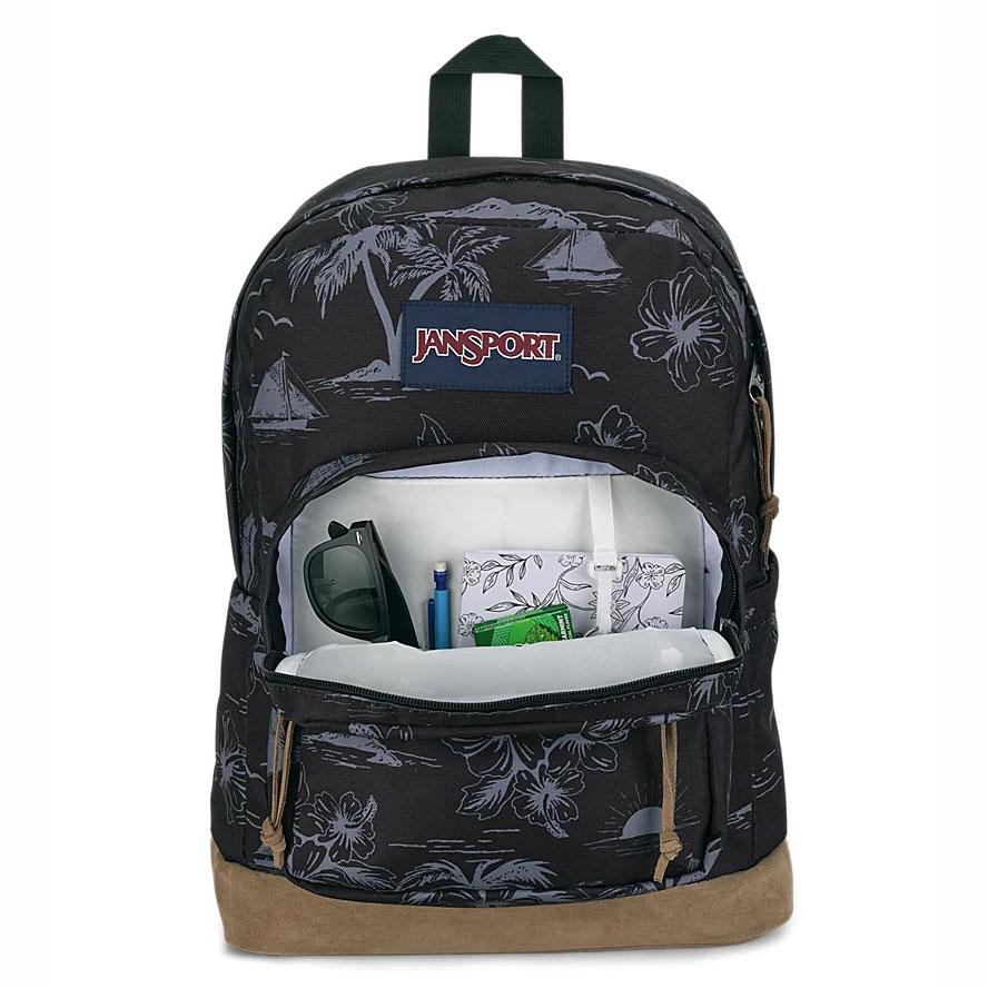 Black JanSport Right Pack School Backpacks | MY_JS532