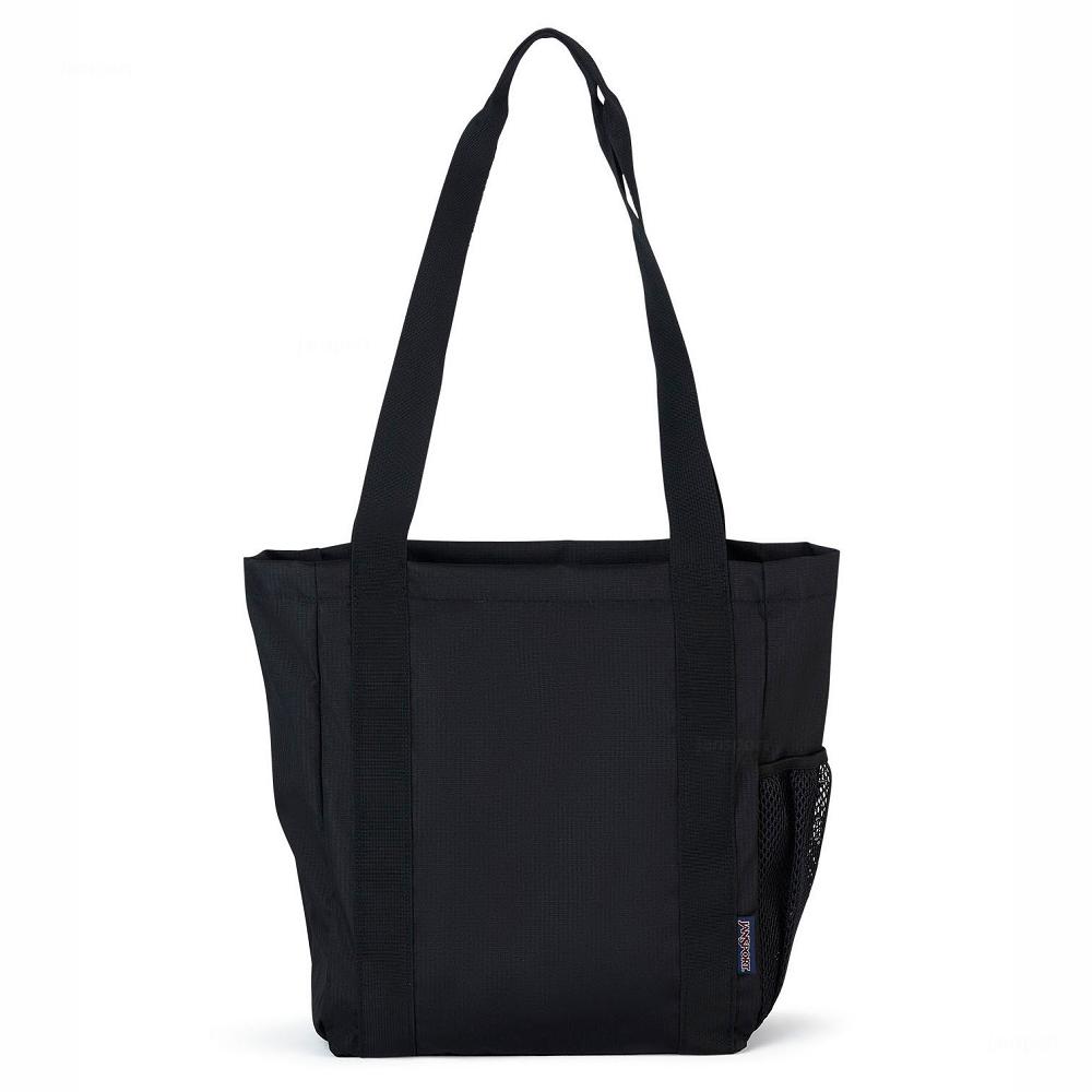 Black JanSport SHOPPER TOTE X BAG Tote Bags | MY_JS544