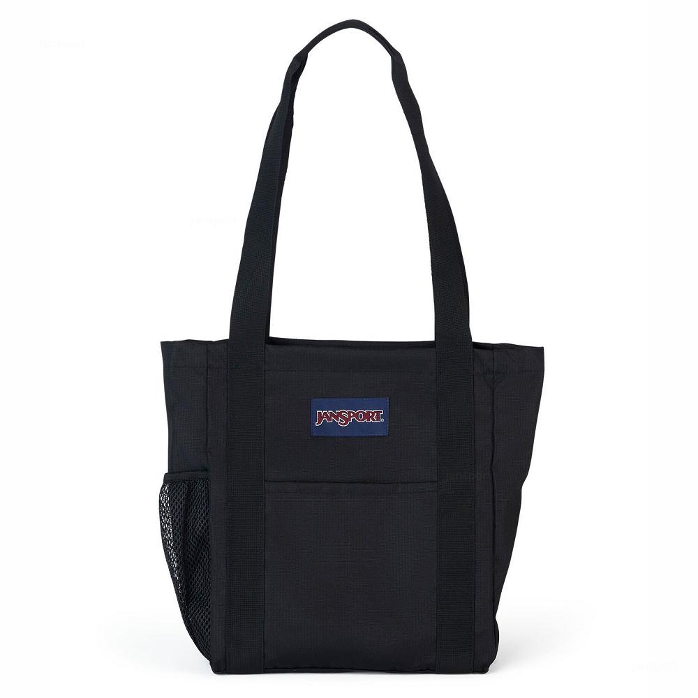 Black JanSport SHOPPER TOTE X BAG Tote Bags | MY_JS544