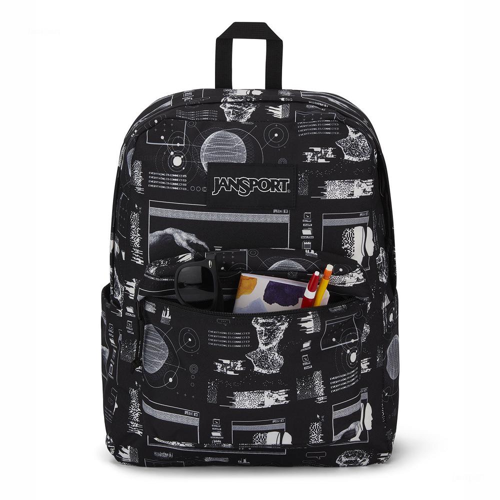 Black JanSport SuperBreak® Plus Laptop Backpacks | MY_JS128
