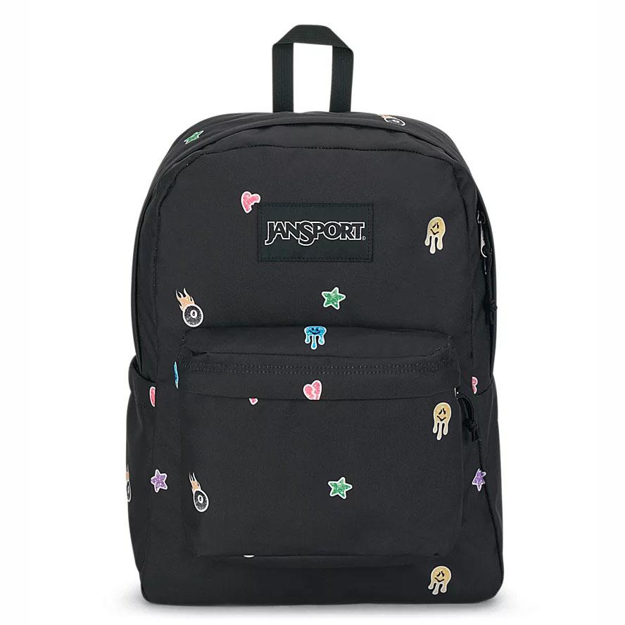 Black JanSport SuperBreak® Plus School Backpacks | MY_JS028