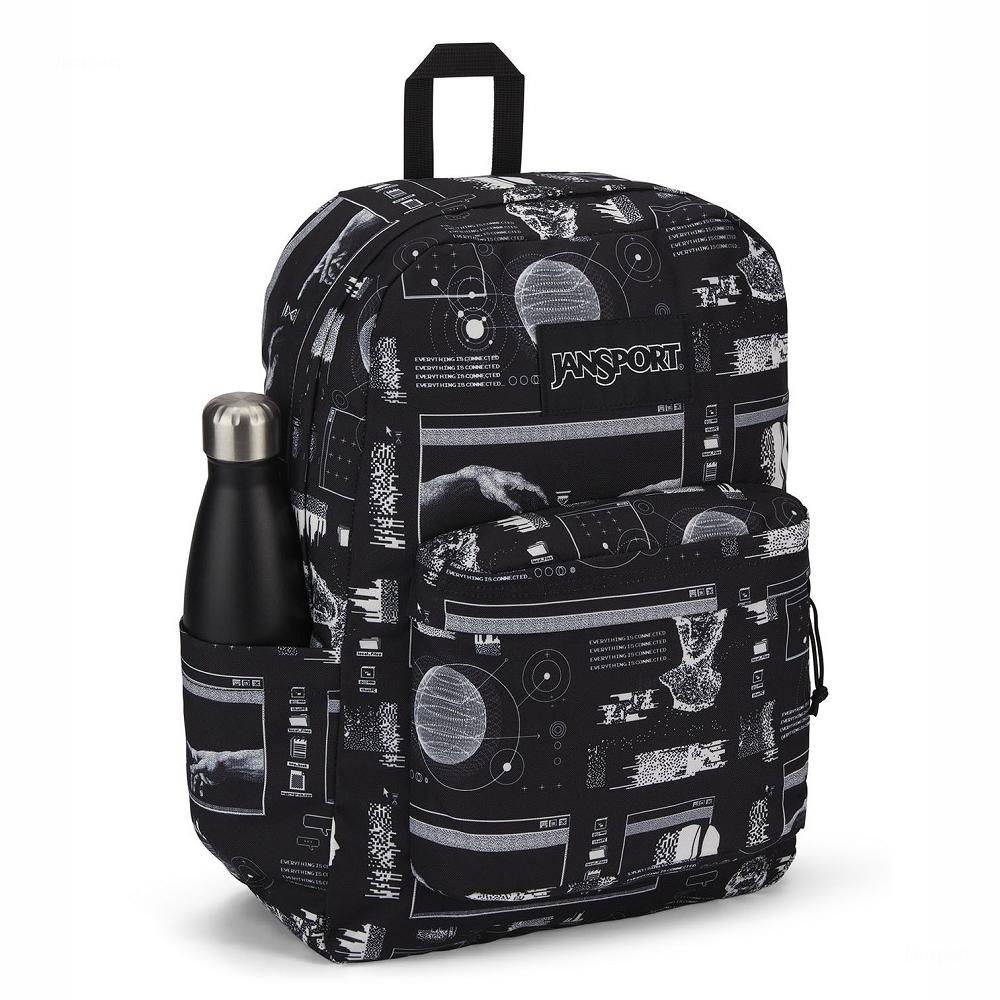Black JanSport SuperBreak® Plus School Backpacks | MY_JS048