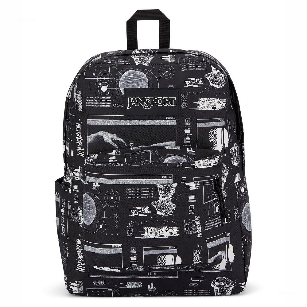 Black JanSport SuperBreak® Plus School Backpacks | MY_JS048