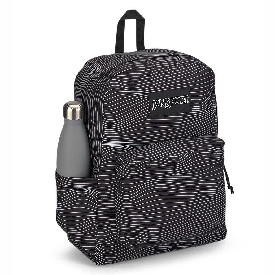 Black JanSport SuperBreak® Plus School Backpacks | MY_JS064