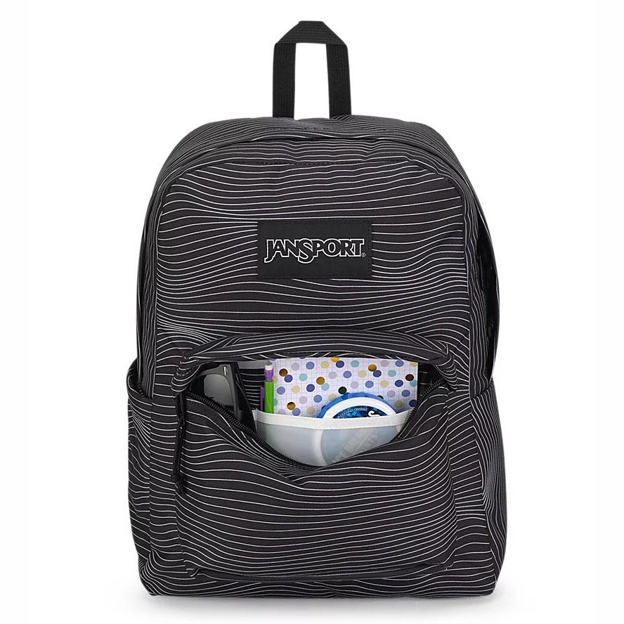 Black JanSport SuperBreak® Plus School Backpacks | MY_JS064