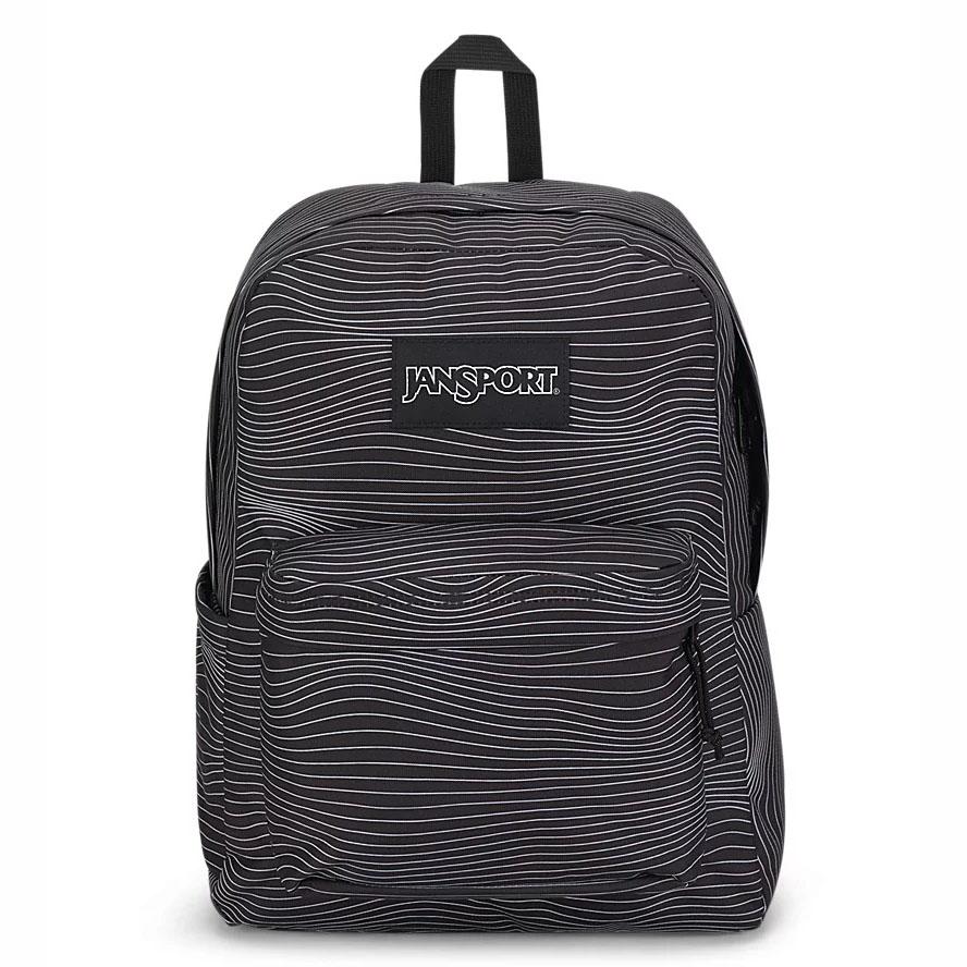 Black JanSport SuperBreak® Plus School Backpacks | MY_JS064