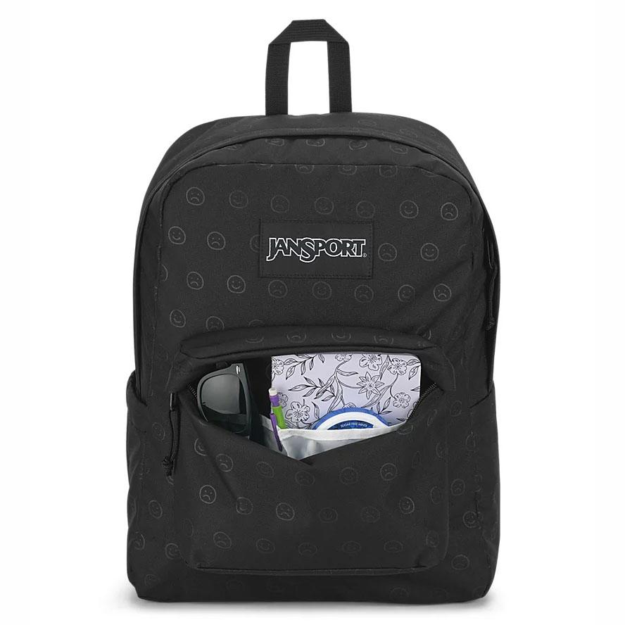 Black JanSport SuperBreak® Plus School Backpacks | MY_JS314