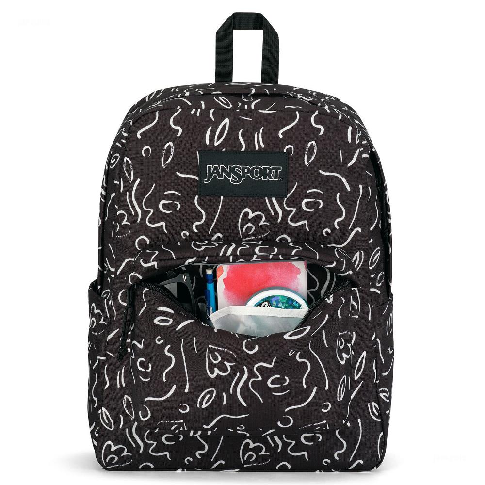Black JanSport SuperBreak® School Backpacks | MY_JS067