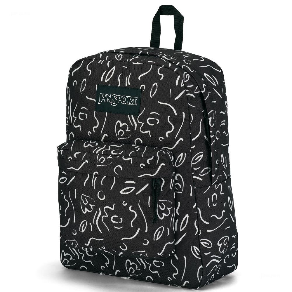 Black JanSport SuperBreak® School Backpacks | MY_JS067
