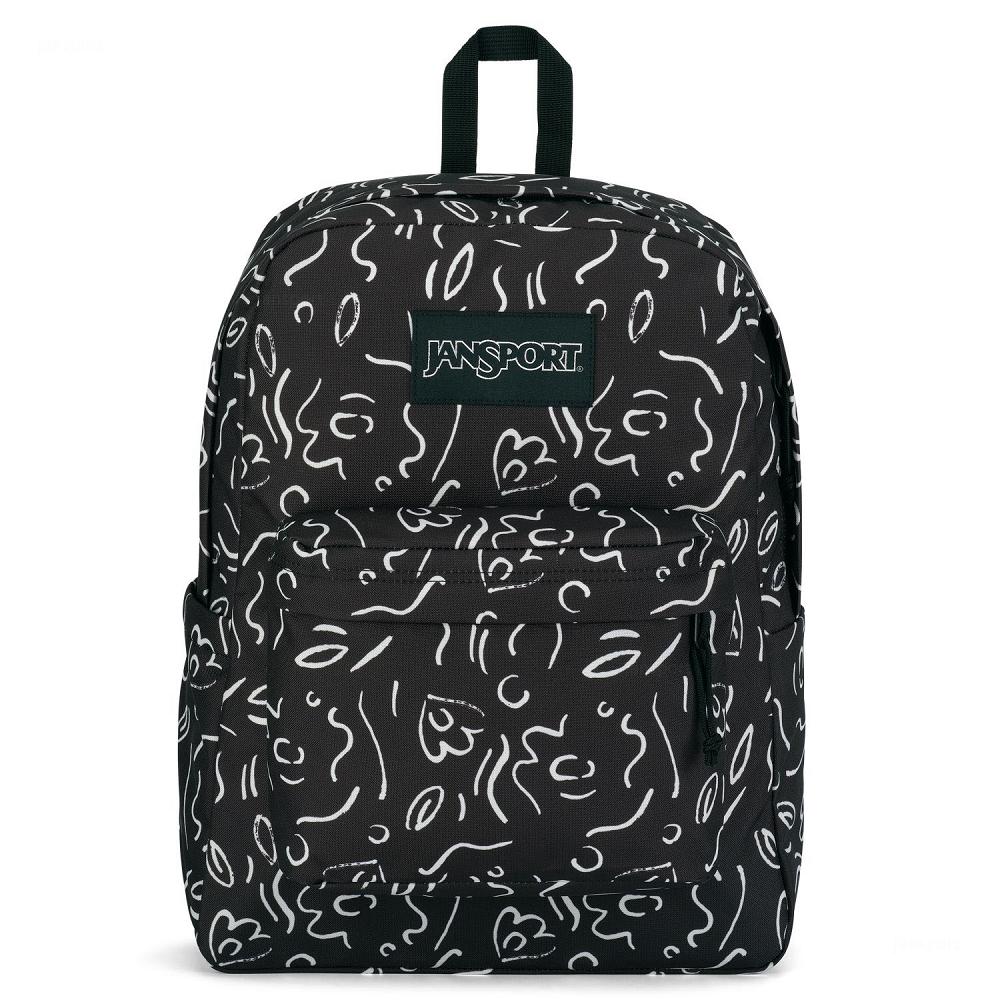 Black JanSport SuperBreak® School Backpacks | MY_JS067