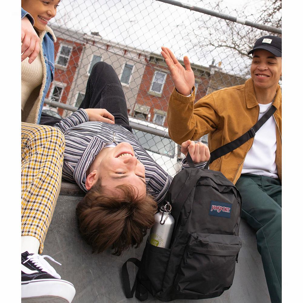 Black JanSport SuperBreak® School Backpacks | MY_JS538B