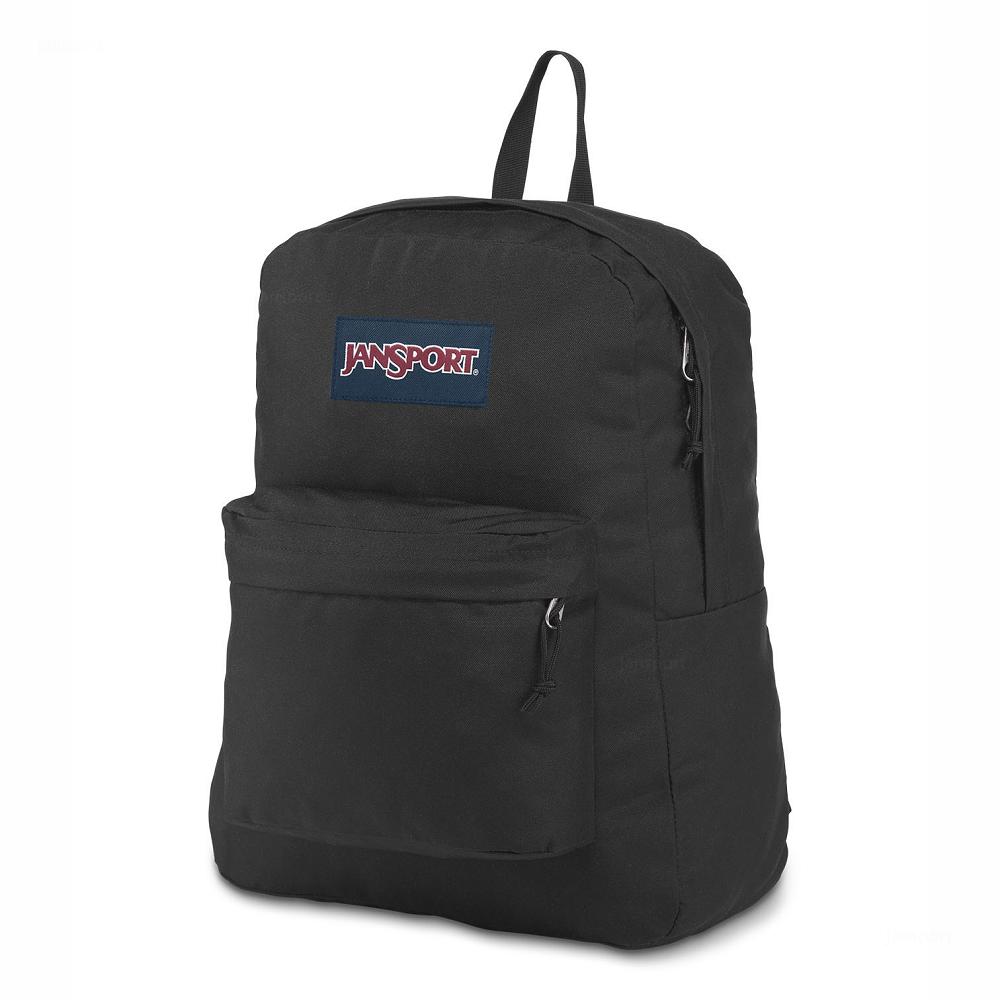 Black JanSport SuperBreak® School Backpacks | MY_JS538B