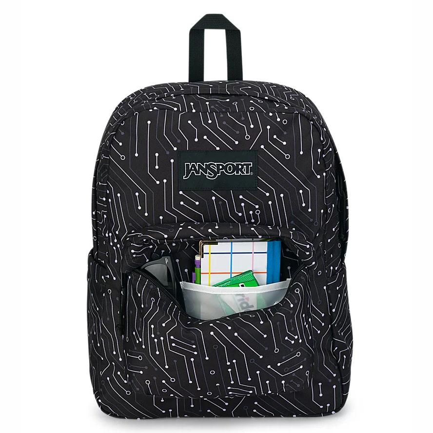 Black JanSport SuperBreak® School Backpacks | MY_JS538C