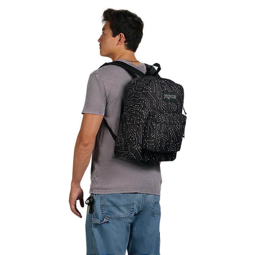 Black JanSport SuperBreak® School Backpacks | MY_JS538C