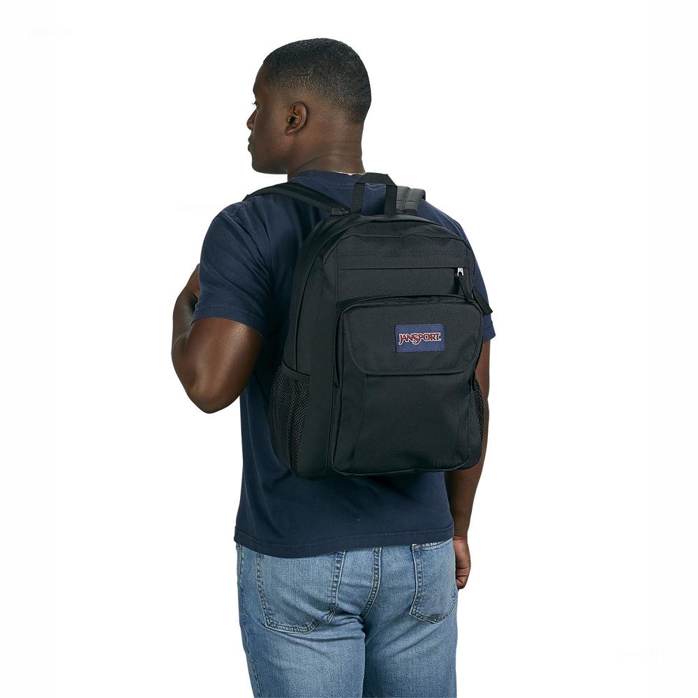 Black JanSport UNION PACK Laptop Backpacks | MY_JS424