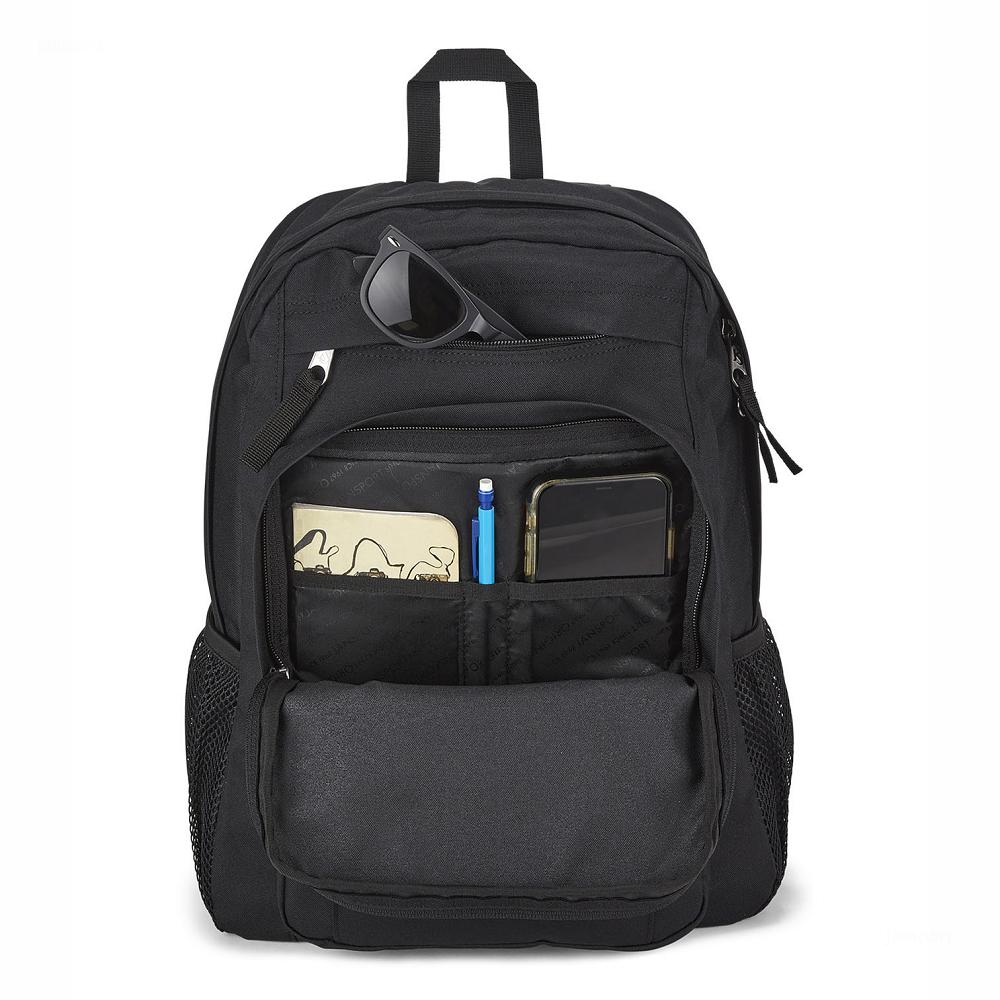 Black JanSport UNION PACK Laptop Backpacks | MY_JS424