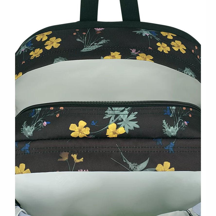 Black / Yellow JanSport SUEDE CAMPUS Laptop Backpacks | MY_JS156