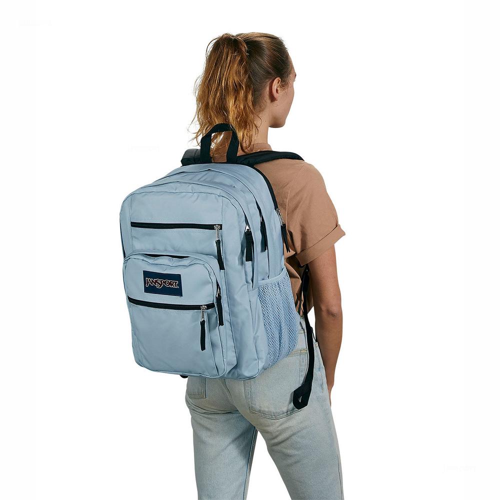 Blue JanSport BIG STUDENT Laptop Backpacks | MY_JS412
