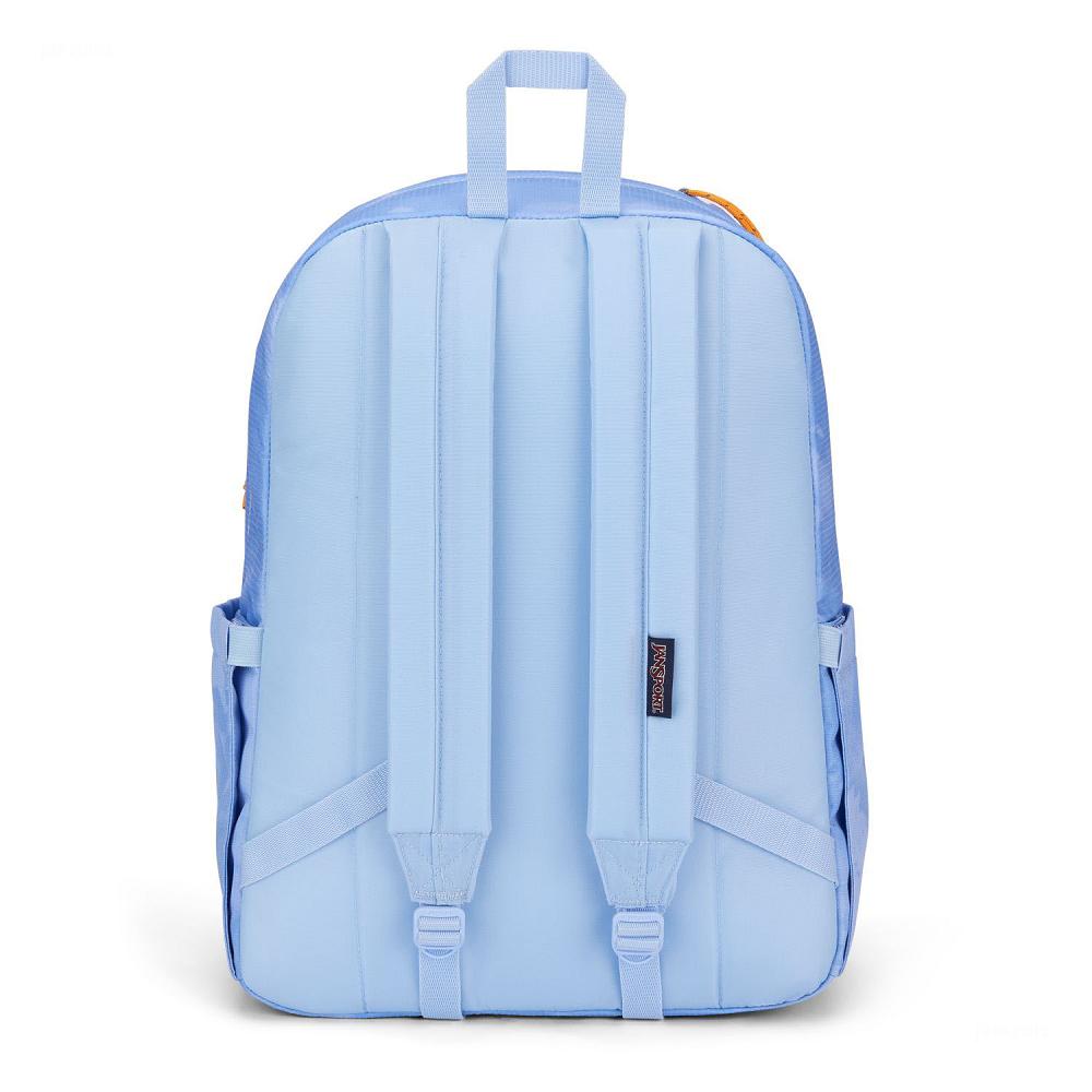 Blue JanSport Double Break Laptop Backpacks | MY_JS253