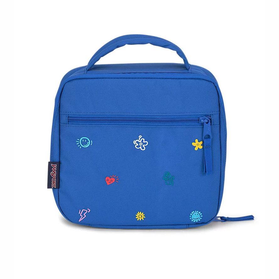 Blue JanSport LUNCH BREAK Lunch Bags | MY_JS540