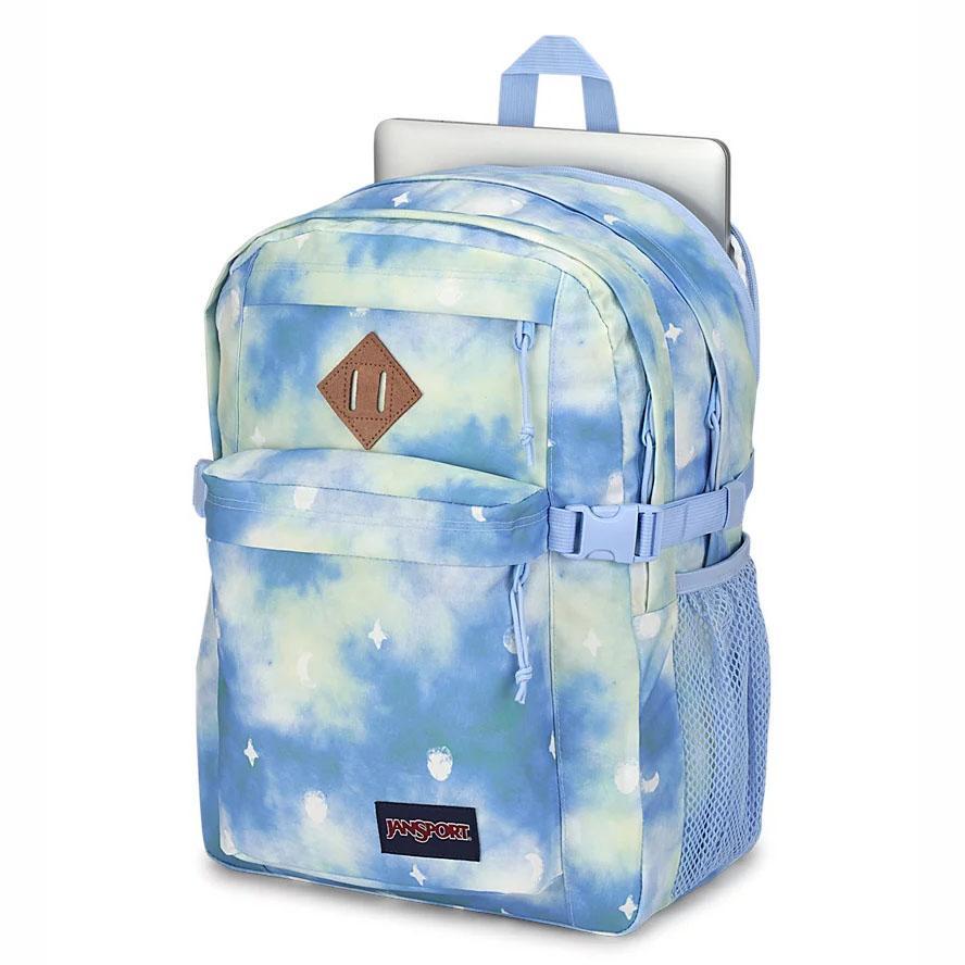 Blue JanSport Main Campus Laptop Backpacks | MY_JS094