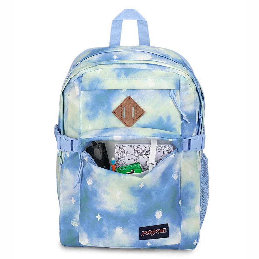Blue JanSport Main Campus Laptop Backpacks | MY_JS094