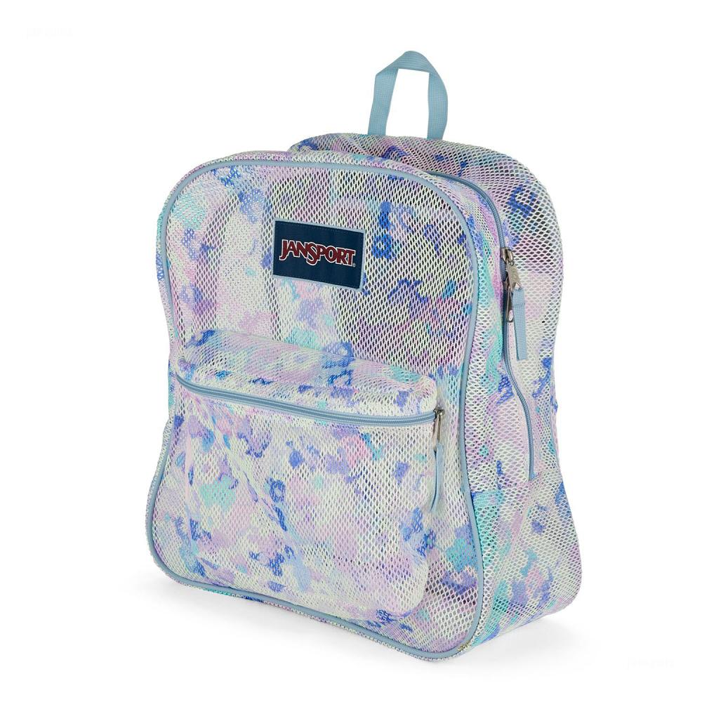 Blue JanSport Mesh Pack School Backpacks | MY_JS237