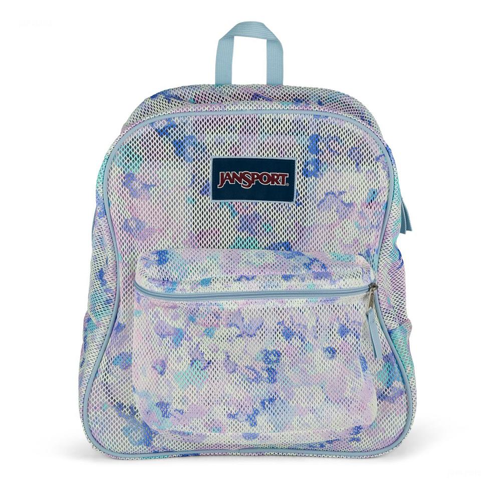 Blue JanSport Mesh Pack School Backpacks | MY_JS237