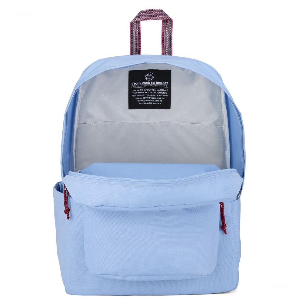Blue JanSport Restore Pack Laptop Backpacks | MY_JS115