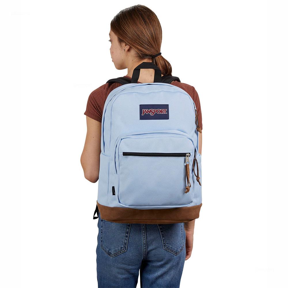 Blue JanSport Right Pack Laptop Backpacks | MY_JS522