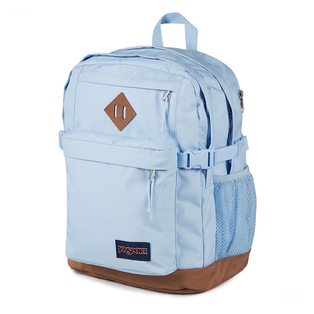 Blue JanSport SUEDE CAMPUS Laptop Backpacks | MY_JS320