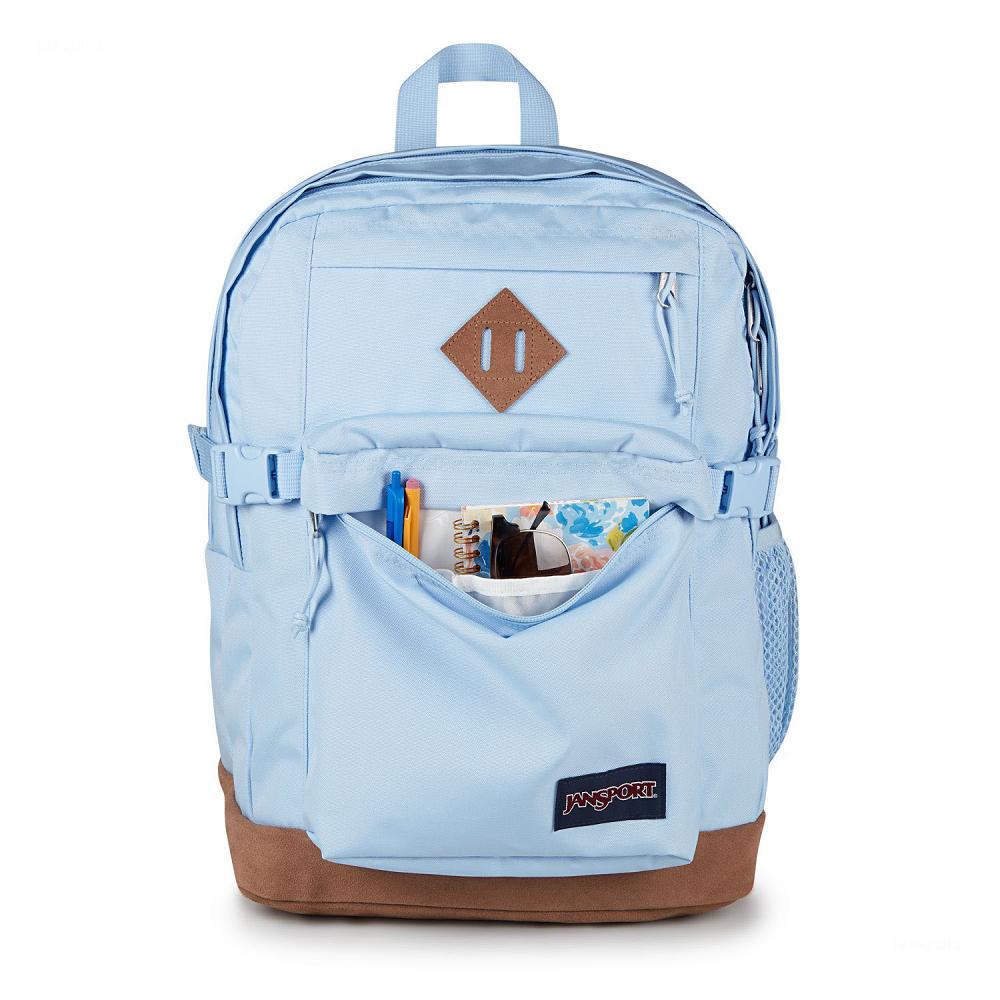 Blue JanSport SUEDE CAMPUS Laptop Backpacks | MY_JS320